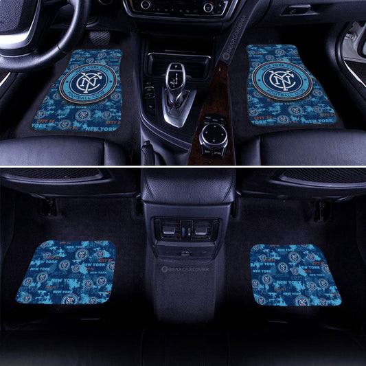 New York City FC Car Floor Mats Custom Car Accessories - Gearcarcover - 2