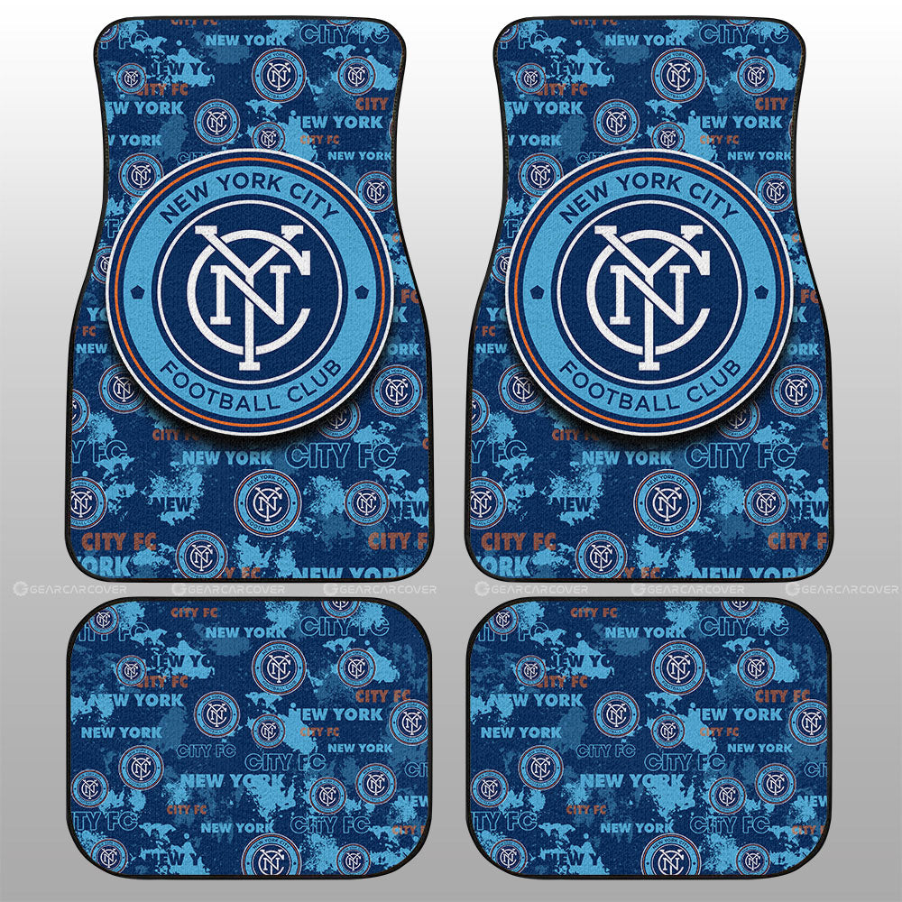 New York City FC Car Floor Mats Custom Car Accessories - Gearcarcover - 1