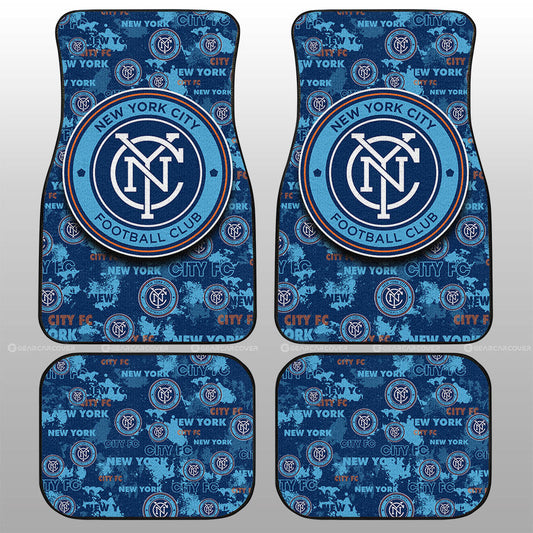 New York City FC Car Floor Mats Custom Car Accessories - Gearcarcover - 1