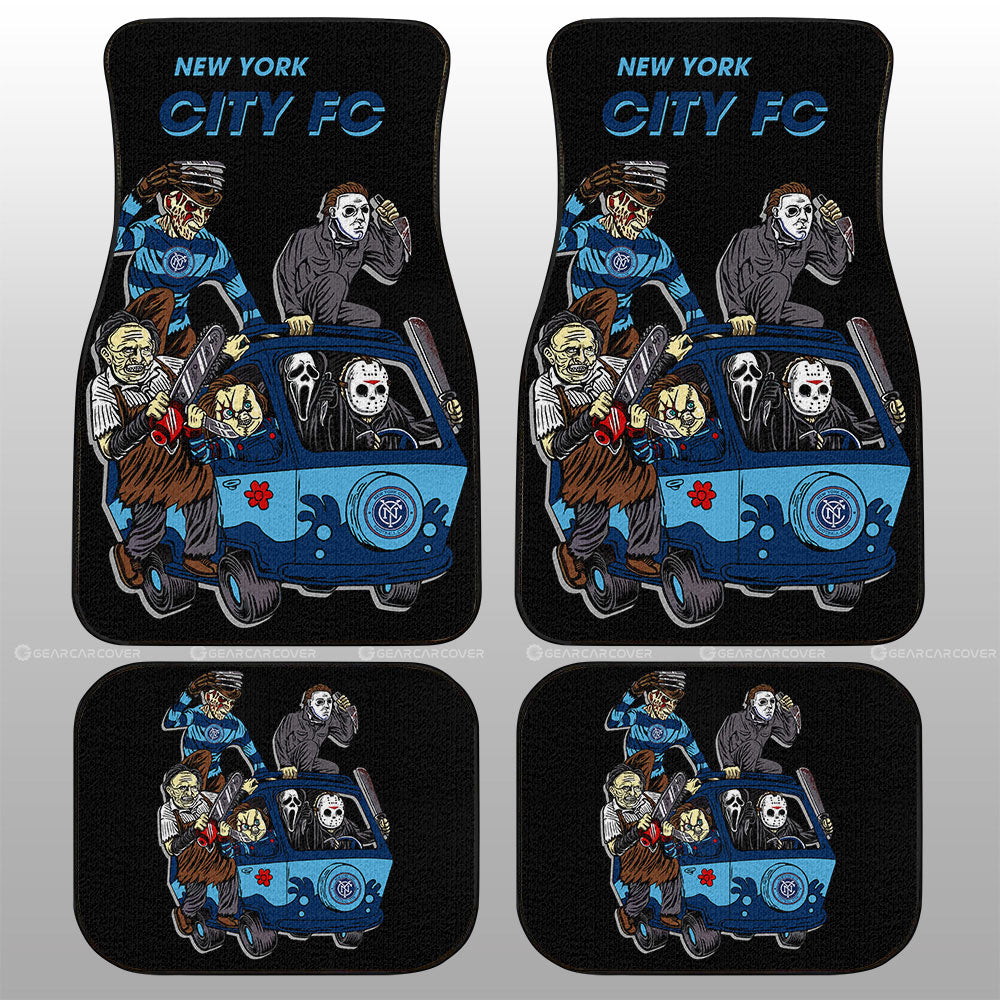 New York City FC Car Floor Mats Custom Car Accessories - Gearcarcover - 1