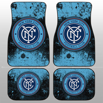 New York City FC Car Floor Mats Custom Car Accessories - Gearcarcover - 1