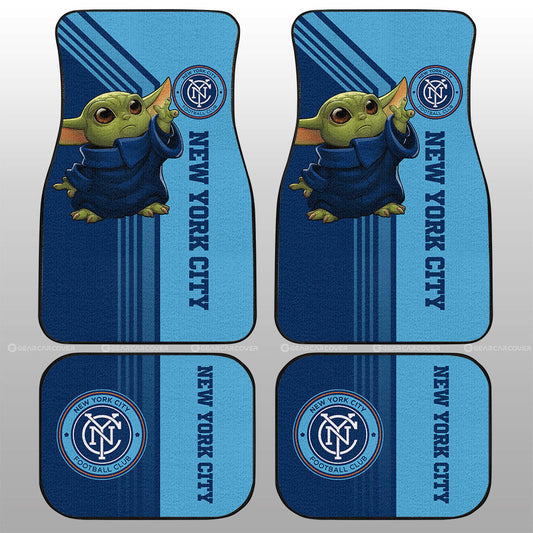 New York City FC Car Floor Mats Custom Car Accessories - Gearcarcover - 1