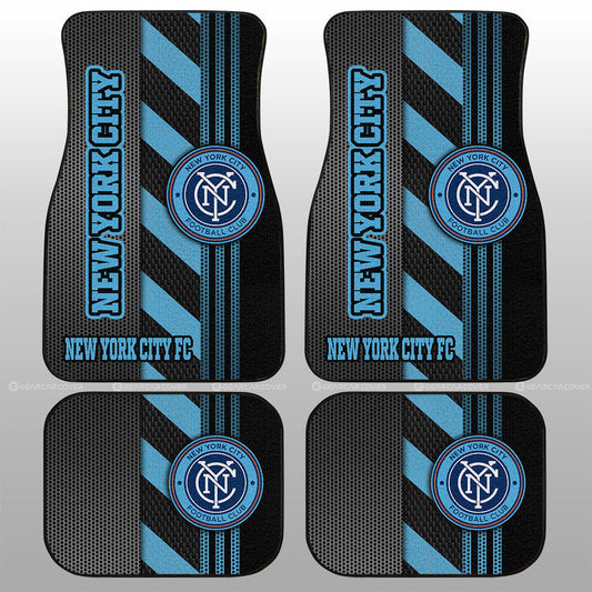 New York City FC Car Floor Mats Custom Car Accessories - Gearcarcover - 1
