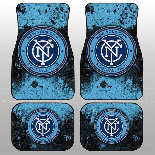 New York City FC Car Floor Mats Custom Car Accessories - Gearcarcover - 1