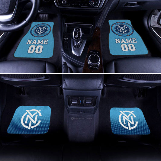 New York City FC Car Floor Mats Sporty Team Collection - Gearcarcover - 2