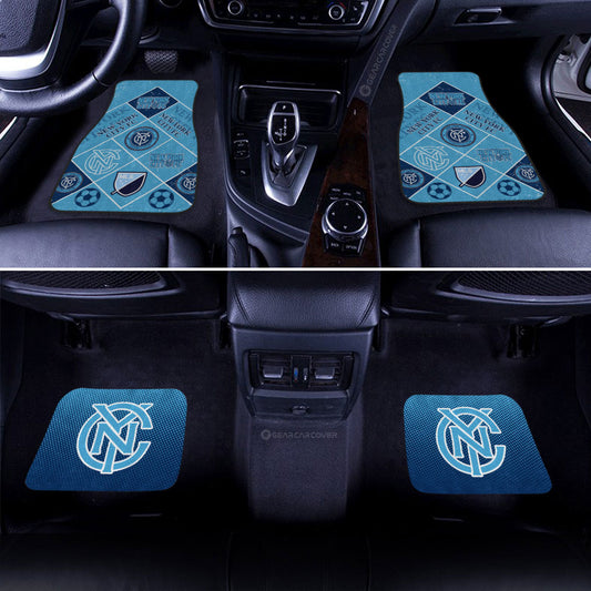 New York City FC Car Floor Mats Sporty Team Collection - Gearcarcover - 2