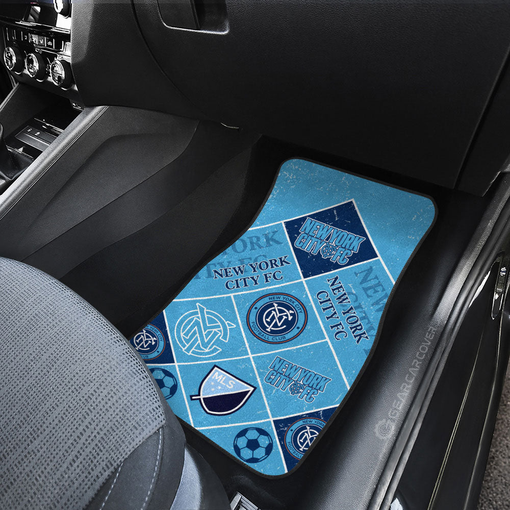 New York City FC Car Floor Mats Sporty Team Collection - Gearcarcover - 3