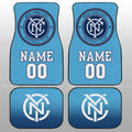 New York City FC Car Floor Mats Sporty Team Collection - Gearcarcover - 1