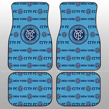 New York City FC Car Floor Mats Sporty Team Collection - Gearcarcover - 1
