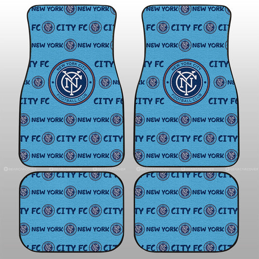 New York City FC Car Floor Mats Sporty Team Collection - Gearcarcover - 1