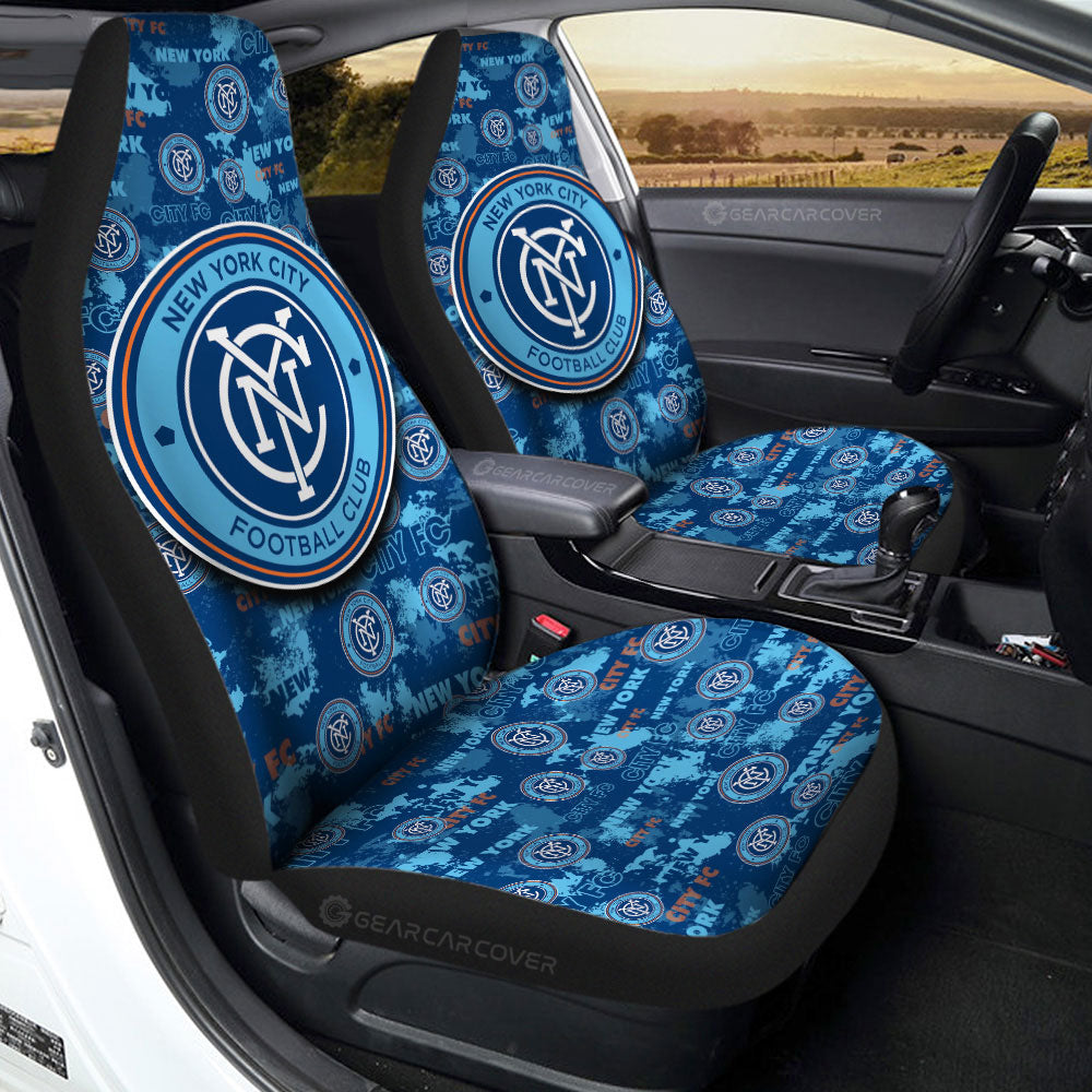 New York City FC Car Seat Covers Custom Car Accessories - Gearcarcover - 2