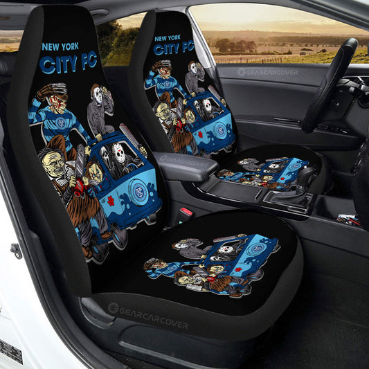 New York City FC Car Seat Covers Custom Car Accessories - Gearcarcover - 2