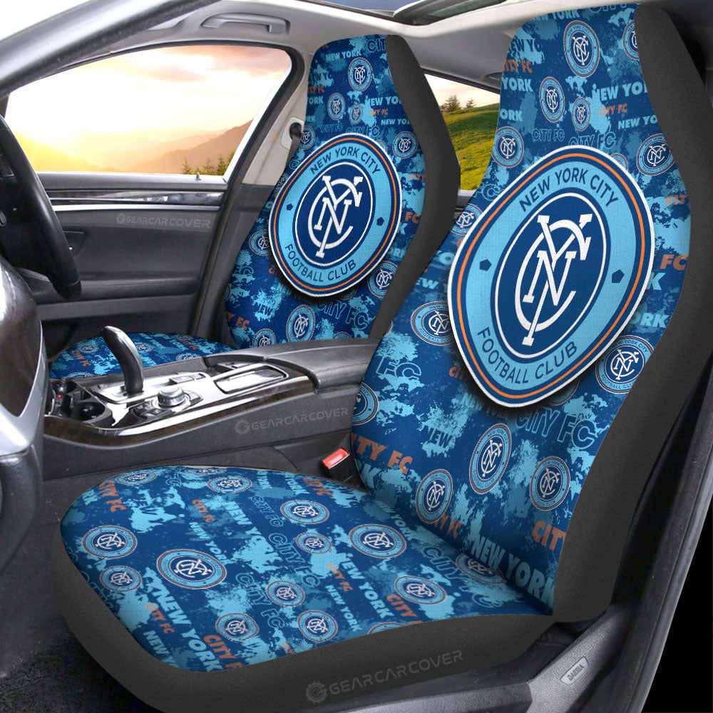 New York City FC Car Seat Covers Custom Car Accessories - Gearcarcover - 1