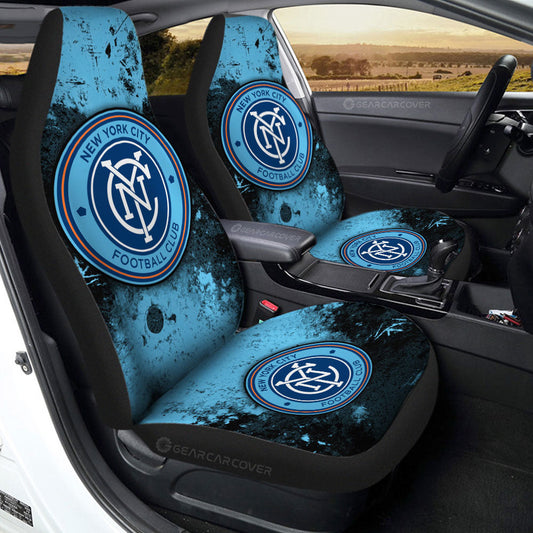 New York City FC Car Seat Covers Custom Car Accessories - Gearcarcover - 2