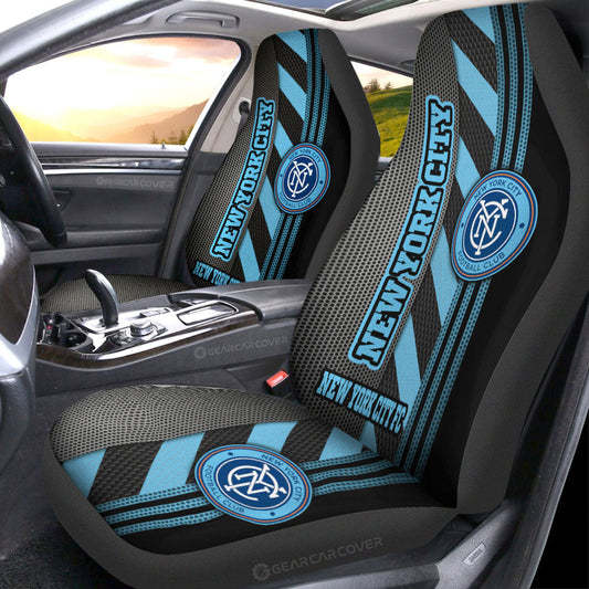 New York City FC Car Seat Covers Custom Car Accessories - Gearcarcover - 1