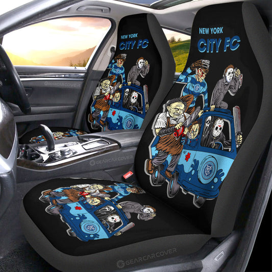 New York City FC Car Seat Covers Custom Car Accessories - Gearcarcover - 1