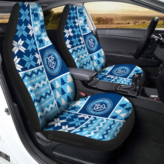 New York City FC Car Seat Covers Custom Ugly Style Car Accessories - Gearcarcover - 2