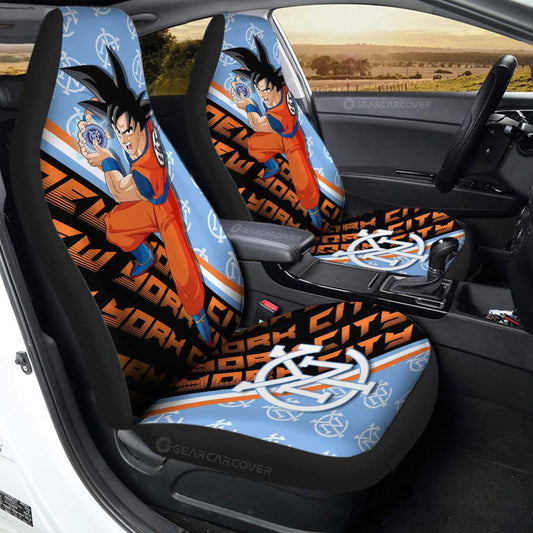 New York City FC Car Seat Covers Goku Car Accessories For Fans - Gearcarcover - 1