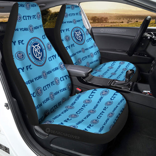 New York City FC Car Seat Covers Sporty Team Collection - Gearcarcover - 2