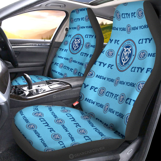 New York City FC Car Seat Covers Sporty Team Collection - Gearcarcover - 1