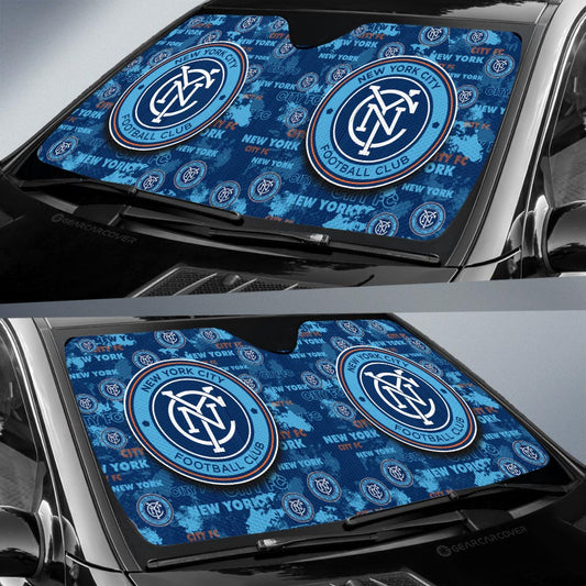 New York City FC Car Sunshade Custom Car Accessories - Gearcarcover - 2