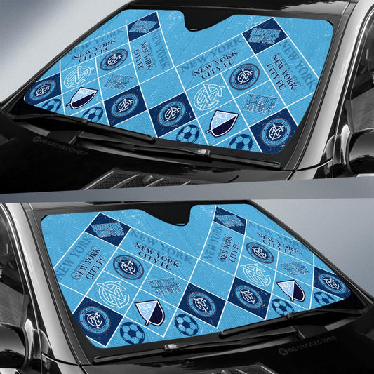New York City FC Car Sunshade Sporty Team Collection - Gearcarcover - 2