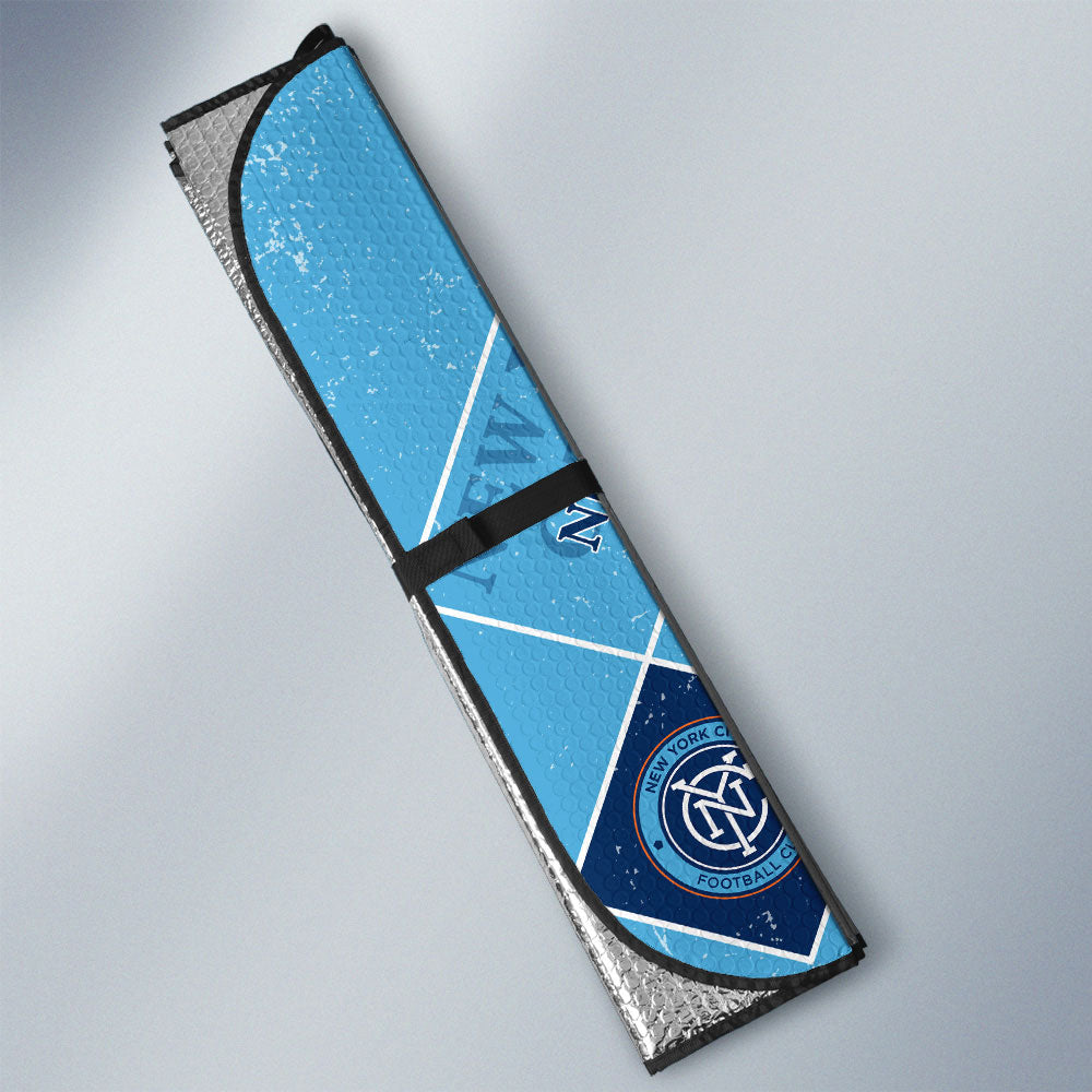 New York City FC Car Sunshade Sporty Team Collection - Gearcarcover - 3
