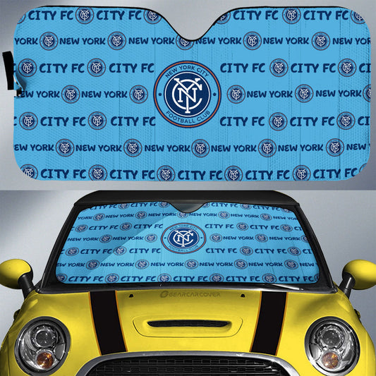 New York City FC Car Sunshade Sporty Team Collection - Gearcarcover - 1