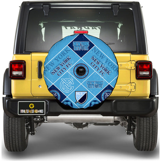 New York City FC Spare Tire Covers Camera Hole Sporty Team Collection - Gearcarcover - 1