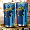 New York City FC Tumbler Cup Custom Car Accessories - Gearcarcover - 2