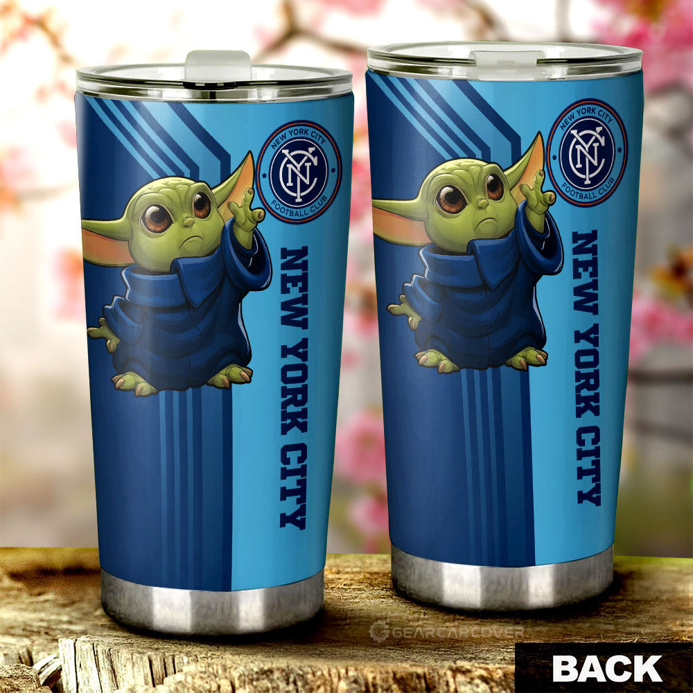 New York City FC Tumbler Cup Custom Car Accessories - Gearcarcover - 2