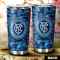 New York City FC Tumbler Cup Custom Car Accessories - Gearcarcover - 2
