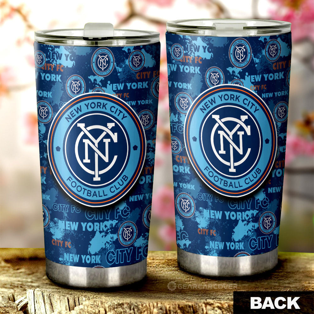 New York City FC Tumbler Cup Custom Car Accessories - Gearcarcover - 2
