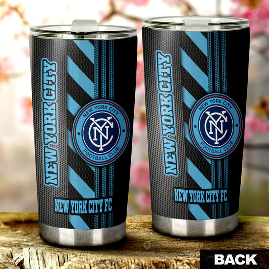 New York City FC Tumbler Cup Custom Car Accessories - Gearcarcover - 2