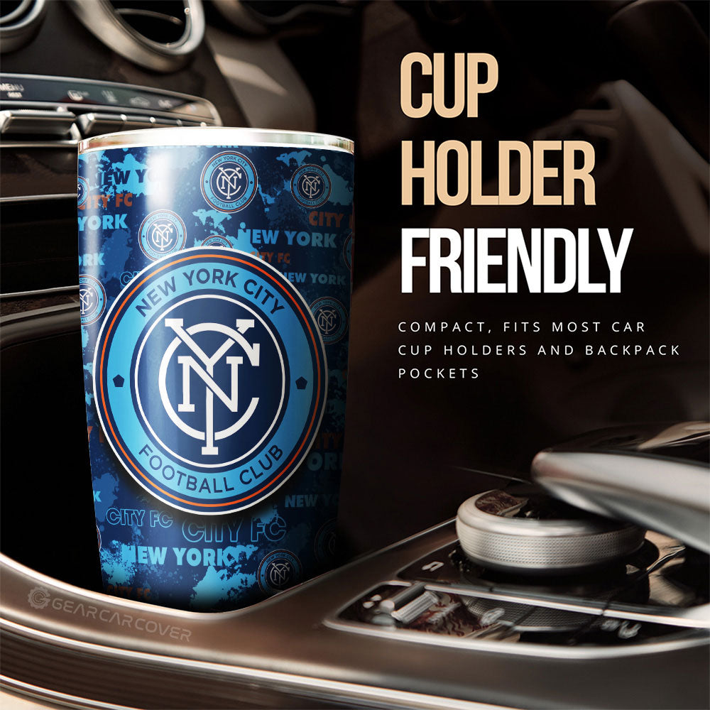 New York City FC Tumbler Cup Custom Car Accessories - Gearcarcover - 3