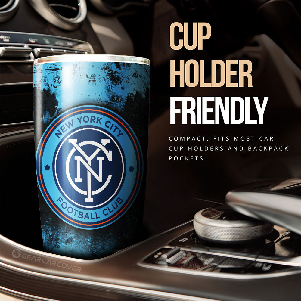 New York City FC Tumbler Cup Custom Car Accessories - Gearcarcover - 3
