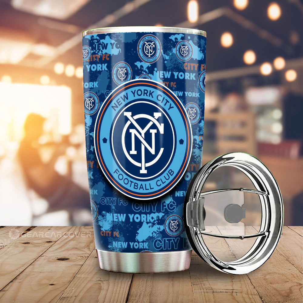 New York City FC Tumbler Cup Custom Car Accessories - Gearcarcover - 1