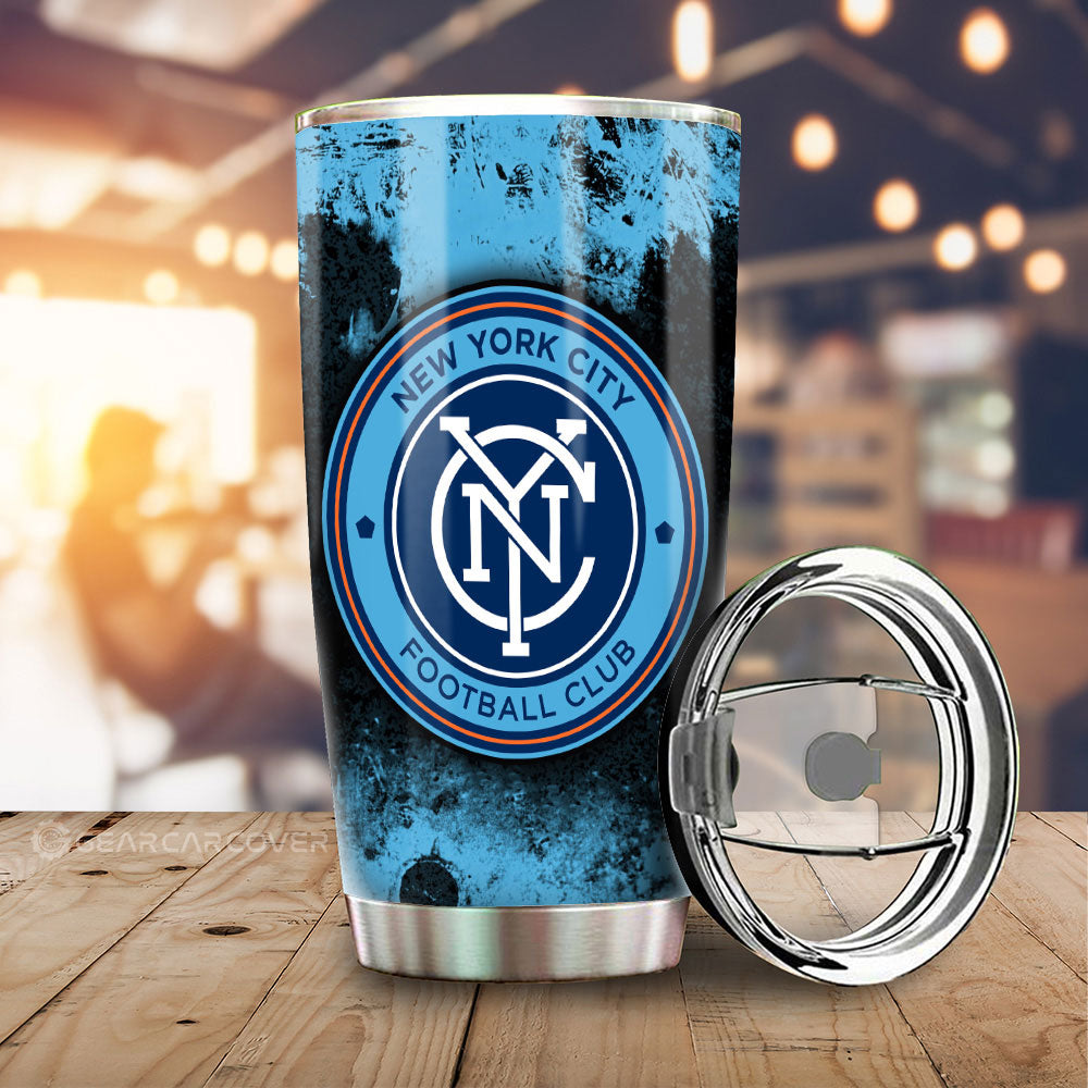 New York City FC Tumbler Cup Custom Car Accessories - Gearcarcover - 1