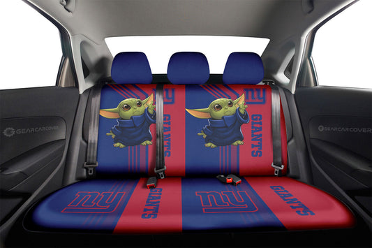 New York Giants Car Back Seat Covers Custom Car Accessories - Gearcarcover - 2