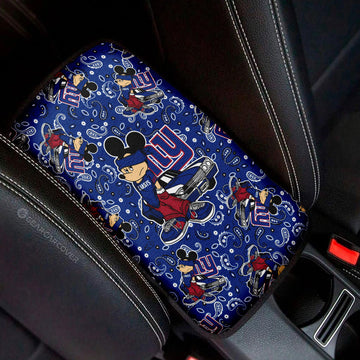 New York Giants Car Center Console Cover Cartoon Theme Collection - Gearcarcover - 1