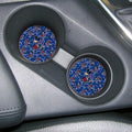 New York Giants Car Coaster Set Cartoon Theme Collection - Gearcarcover - 2