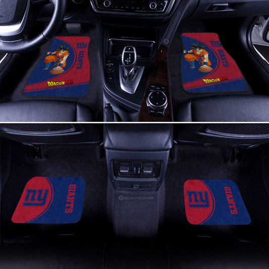 New York Giants Car Floor Mats Custom Car Accessories For Fans - Gearcarcover - 2