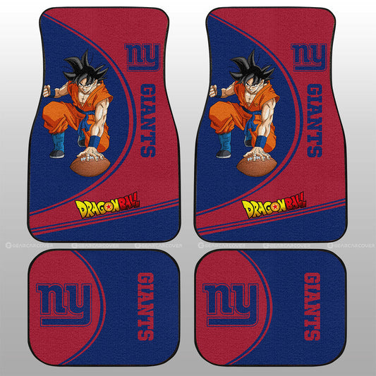 New York Giants Car Floor Mats Custom Car Accessories For Fans - Gearcarcover - 1
