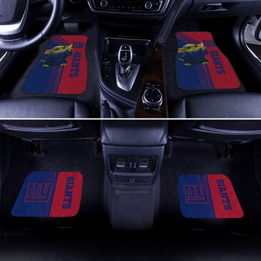 New York Giants Car Floor Mats Custom Car Accessories - Gearcarcover - 2