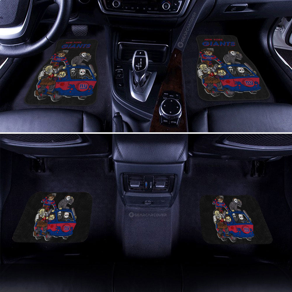 New York Giants Car Floor Mats Custom Car Accessories - Gearcarcover - 2