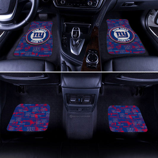 New York Giants Car Floor Mats Custom Car Accessories - Gearcarcover - 2