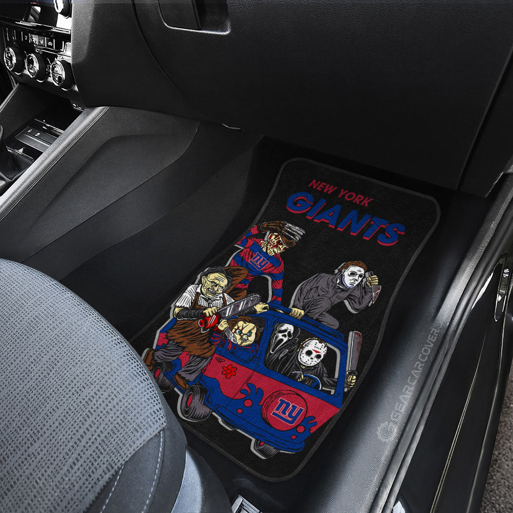 New York Giants Car Floor Mats Custom Car Accessories - Gearcarcover - 3