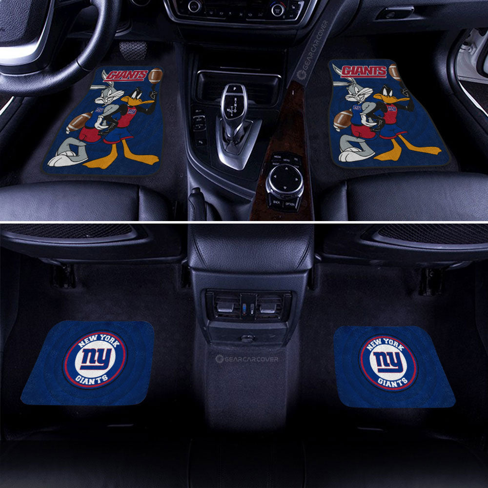New York Giants Car Floor Mats Custom Car Accessories - Gearcarcover - 2