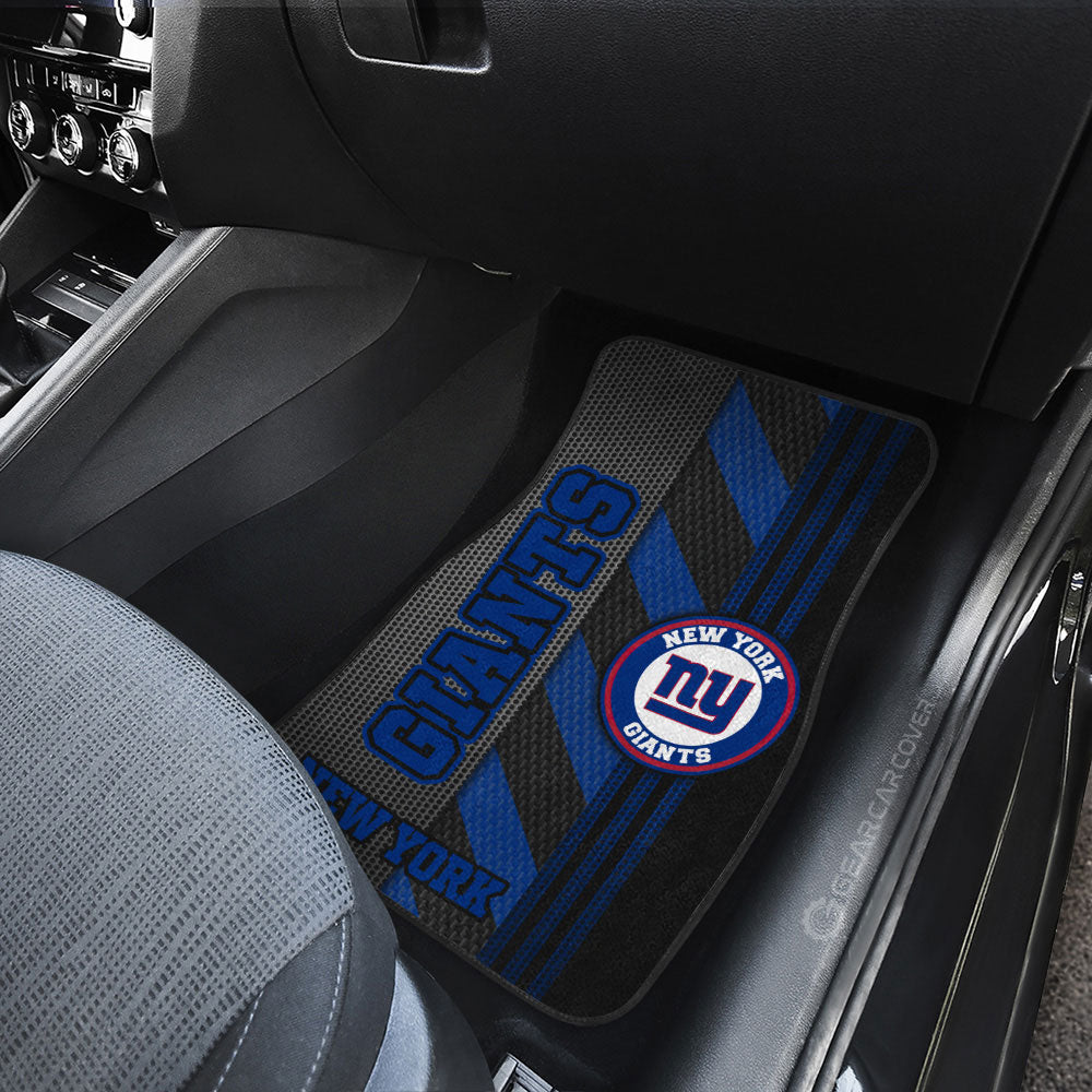 New York Giants Car Floor Mats Custom Car Accessories - Gearcarcover - 3