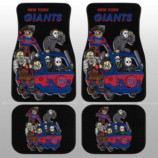 New York Giants Car Floor Mats Custom Car Accessories - Gearcarcover - 1